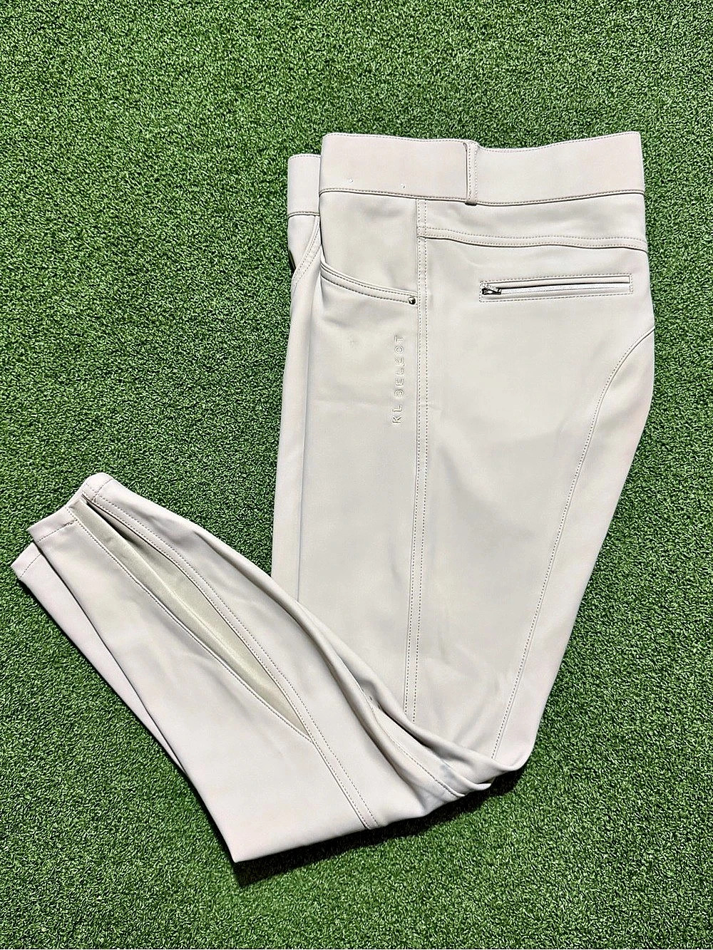 K L Select show breeches Equestrian White Size 28R